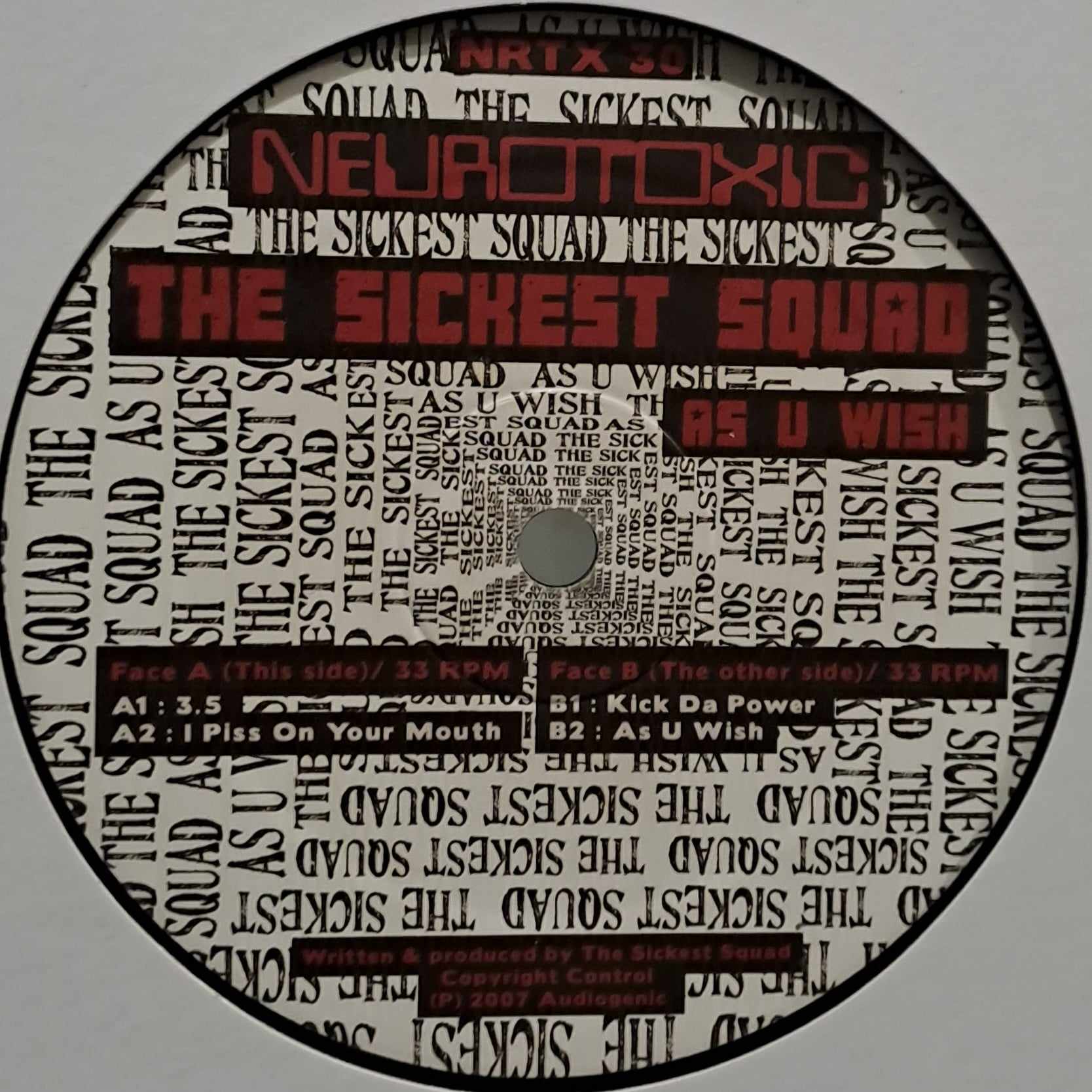Neurotoxic 30 - vinyle hardcore